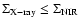 $\Sigma_{\rm X-ray} \le \Sigma_{\rm NIR}$