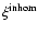 $\xi ^{\rm inhom}$