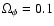 $\Omega_{\phi}=0.1$