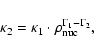 \begin{displaymath}%
\kappa_2 = \kappa_1 \cdot \rho_{{\rm nuc}}^{\Gamma_1-\Gamma_2},
\end{displaymath}
