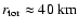 $r_{{\rm tor}} \approx
40~{\rm km}$