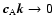$\vec c_{{\rm A}} \vec k
\to 0$