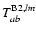 $T^{{\rm B}2,lm}_{ab}$