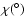 $\chi (^\circ)$