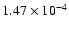 $1.47\times 10^{-4}$