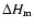 $\Delta H_{\rm m}$