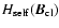 $H_{\rm self}(\vec B_{\rm cl})$