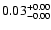 $\rm0.03^{+0.00}_{-0.00}$
