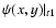 $\psi(x,y)\vert _{t1}$