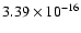 $ 3.39\times 10^{-16 } $