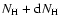 $N_{\rm H}+{\rm d}N_{\rm H}$