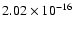 $ 2.02\times 10^{-16 } $