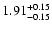$\rm 1.91_{-0.15}^{+0.15} $