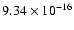 $ 9.34\times 10^{-16 } $