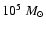 $10^5~M_\odot$