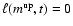 $\ell(m^{\rm up},t) = 0$