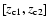 $\left[z_{\rm c1},z_{\rm c2} \right]$