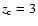 $z_{\rm c}=3$