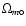 $\Omega _{m\circ }$