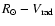 $R_{\odot }-V_{\rm rad}$