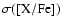 $\sigma({\rm [X/Fe]})$
