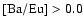${\rm [Ba/Eu]} > 0.0$