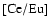${\rm [Ce/Eu]}$