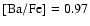 ${\rm [Ba/Fe]}=0.97$