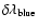 $\delta \lambda _{\rm blue}$