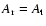$A_{\rm r}=A_{\rm t}$