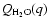 $Q_{\rm H_2O}(q)$