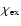 $\chi_{\rm ex}$