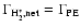 $\Gamma _{\rm H_2^*,net}=\Gamma _{\rm PE}$