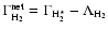 $\Gamma_{\rm H_2}^{\rm net}=\Gamma_{\rm H_2^\star}-\Lambda_{\rm H_2}$