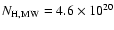 $N_{\rm H,MW} = 4.6 \times 10^{20}$