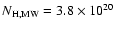 $N_{\rm H,MW} = 3.8 \times 10^{20}$