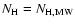 $N_{\rm H} = N_{\rm
H,MW}$