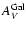 $A^{\rm Gal}_V$