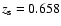 $z_{\rm s} =0.658$