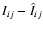 $I_{ij}-\hat{I}_{ij}$