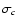 $\sigma_c$