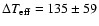 $\Delta T_{\rm eff}= 135
\pm 59$