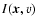 $I(\vec{x},v)$