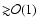 ${\gtrsim} {\cal O}(1)$