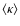 $\langle \kappa\rangle$