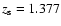 $z_{\rm s} = 1.377$