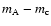 $m_{\rm A} - m_{\rm c}$