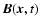 $\vec{B}(\vec{x},t)$