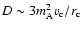 $D\sim 3 m_{\rm A}^2 v_{\rm c}/r_{\rm c}$