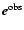 ${\vec e}^{\rm obs}$